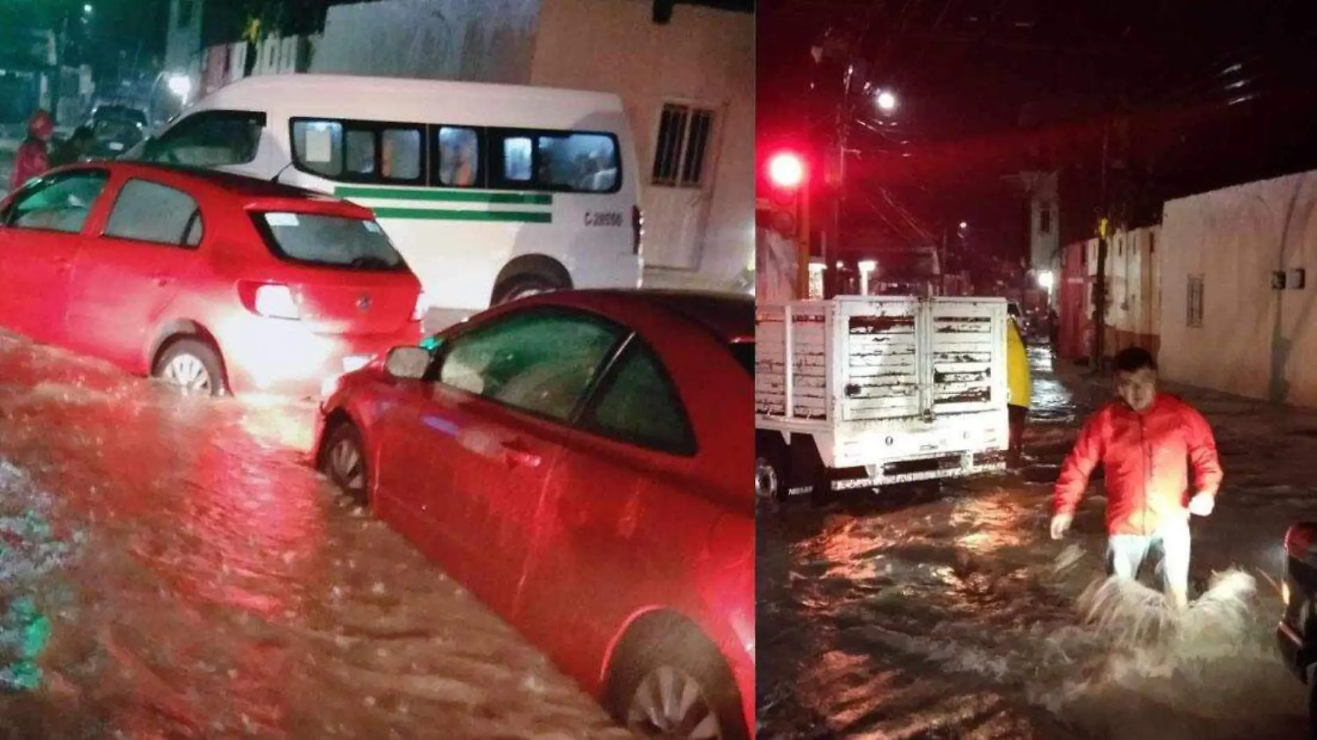 Izúcar de Matamoros es azotada por una fuerte tormenta